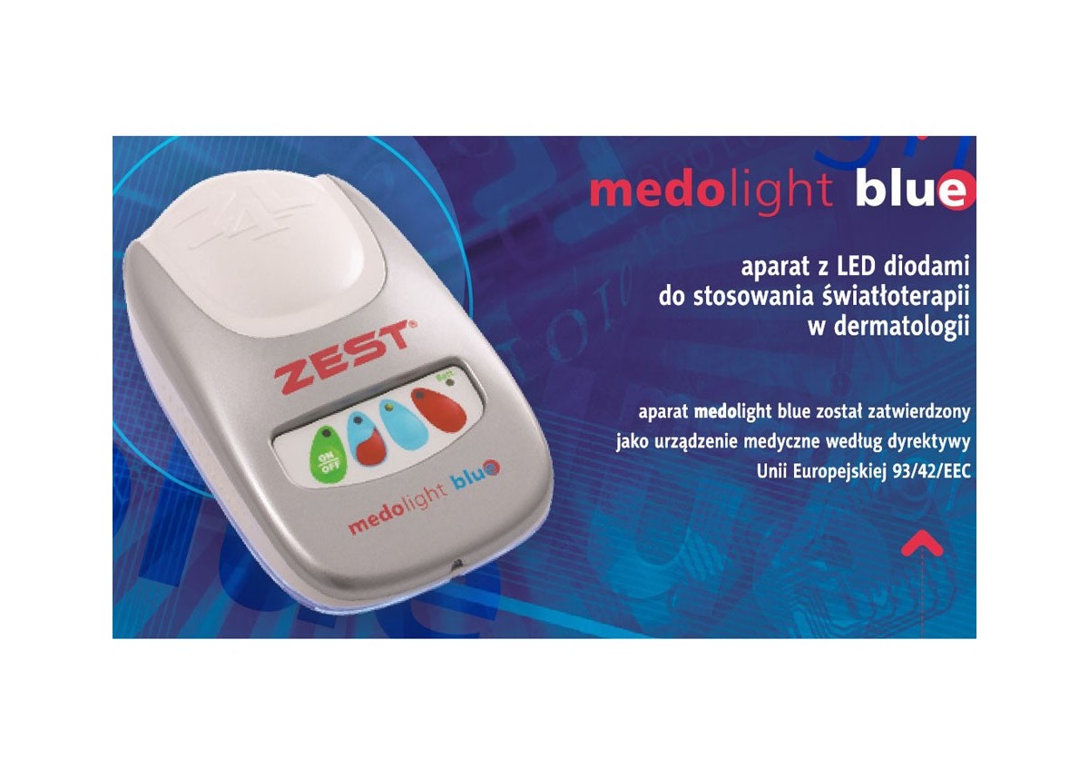Bioptron Medolight blue + Gratis Zepter