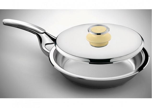 Nowa patelnia Zepter 2L 24 cm z pokrywą