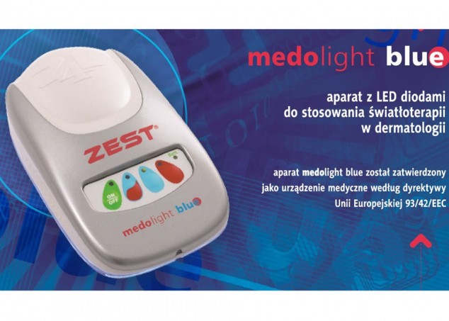 Bioptron Medolight blue + Gratis Zepter