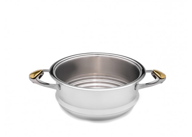 Durszlak, naczynie do gotowania na parze Zepter 24 cm Z-Line