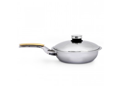 Patelnia URA Zepter 2,5l 24 cm z pokrywą Z-Line