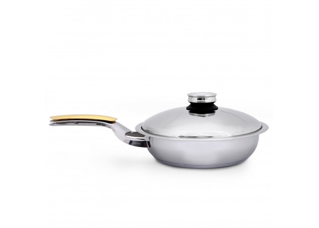 Patelnia URA Zepter 2,5l 24 cm z pokrywą Z-Line