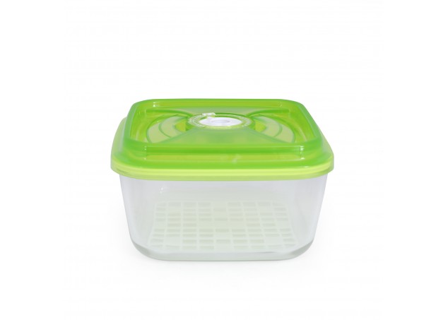 Pojemnik szklany VacSy Green Zepter 3,6 l 22 x 22 x 10,5 cm