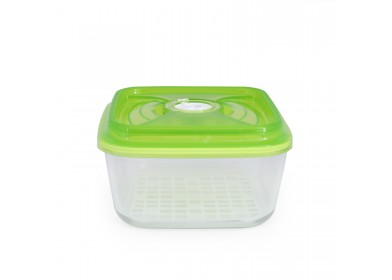 Pojemnik szklany VacSy Green Zepter 2,2 l 19 x 19 x 9,5 cm